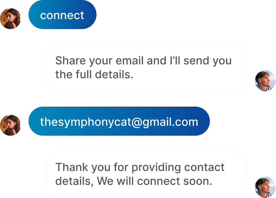 Collect contact details